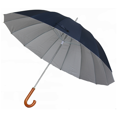 Sunset Orange con tela Sunbrella™ con manga y correa para el hombro Paraguas de protección solar Accesorios Paraguas y accesorios para la lluvia pequeño 