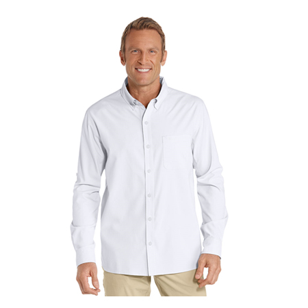 Camisa con Protección Solar UPF 50+ FORMAL Blanco Coolibar