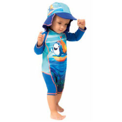 Body para natación UV con Protección Solar UPF 50+ Tiburón Colorfinger