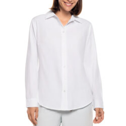 Camisa elegante de botones para hombre con protección uv y protección UPF 50+