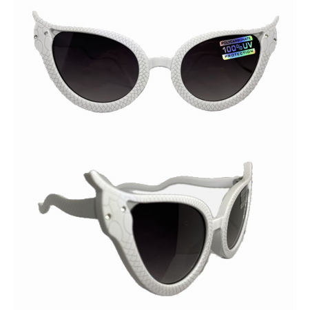 Lentes de Sol con Protección 400 UV para Mujer lentes Blancos con protección Rayos UV Mod33 Lentes de moda para el sol con protección solar UPF 50+