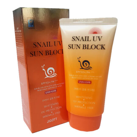 Bloqueador solar con baba de caracol con protección SPF50/PA+++
