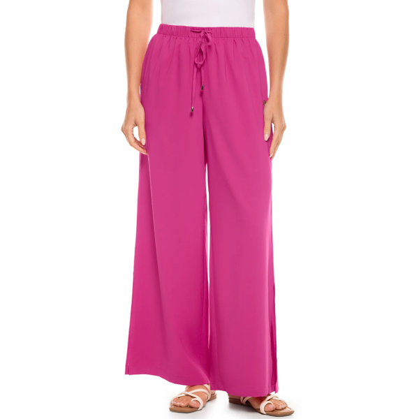 Pantalón Ancho Petra para Mujer con Protección Solar UPF 50+ Coolibar Pink
