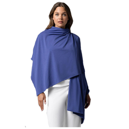 Beach Shawl Dusk Blue con Protección Solar UPF 50+ Ropa Dermatológica