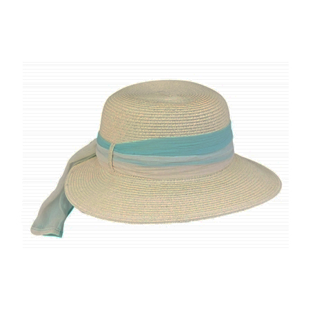 Sombrero Melody Azul para Niña con Protección Solar UPF 50+